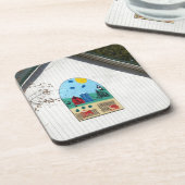 おもしろい納掛け コースター (左側)