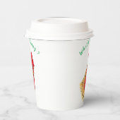 おもしろい紙カップ驚くオードスター – カスタム文字 紙コップ (左)