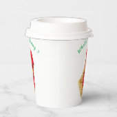 おもしろい紙カップ驚くオードスター – カスタム文字 紙コップ (右)