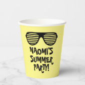 おもしろい紙カップ 紙コップ (正面)