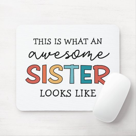 おもしろい素晴らし姉 |姉妹最高のの贈り物 マウスパッド (マウス)