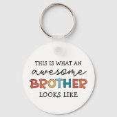 おもしろい素晴らし弟 | Brother 最高の Everの贈り物 キーホルダー (正面)