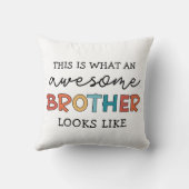 おもしろい素晴らし弟 | Brother 最高の Everの贈り物 クッション (裏面)