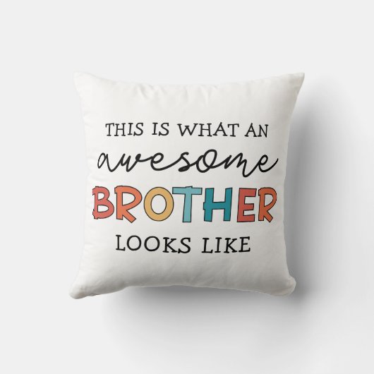 おもしろい素晴らし弟 | Brother 最高の Everの贈り物 クッション (裏面)