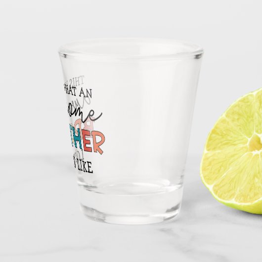 おもしろい素晴らし弟 | Brother 最高の Everの贈り物 ショットグラス (右)