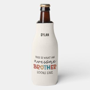 おもしろい素晴らし弟 Brother 最高の Everの贈り物 ボトルクーラー