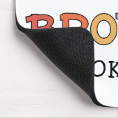 おもしろい素晴らし弟 | Brother 最高の Everの贈り物 マウスパッド (コーナー)