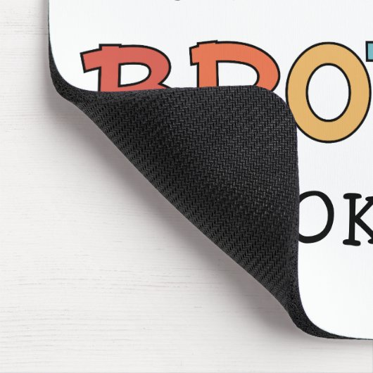 おもしろい素晴らし弟 | Brother 最高の Everの贈り物 マウスパッド (コーナー)