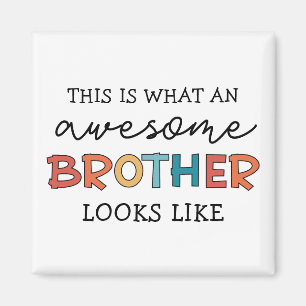おもしろい素晴らし弟 Brother 最高の Everの贈り物 マグネット