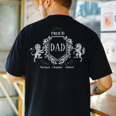 おもしろい素晴らし誇りを持ったパパキッドヴィンテージスタイルギフト Tシャツ