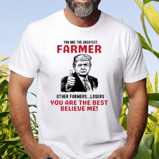おもしろい素晴らし農家 Tシャツ