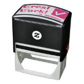 おもしろい素晴らし「働け！」 ターターゴム印 セルフインキングスタンプ (商品)