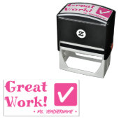 おもしろい素晴らし「働け！」 ターターゴム印 セルフインキングスタンプ (インサイチュ)