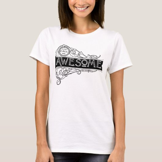 おもしろい素晴らし Tシャツ (正面)