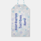 おもしろい素朴とXマスとメリーお客様のメッセージカスタム付き ギフトタグ (裏面)