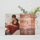 おもしろい素朴写結婚真 セーブザデート (スタンド正面)