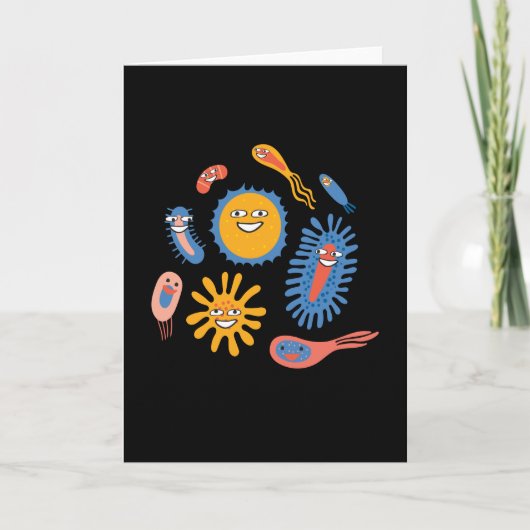 おもしろい細菌微生物化学 カード (正面)