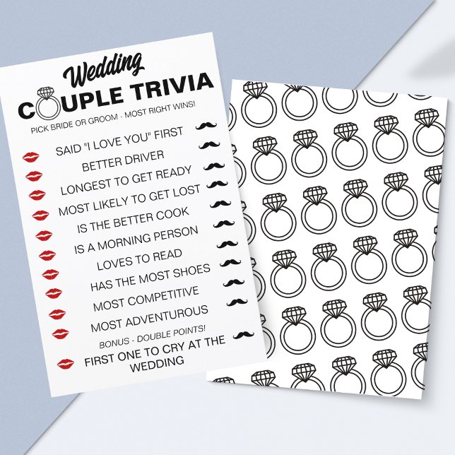 おもしろい結婚のカップルのクイズゲーム – 新婦vs.新郎 (Fun & Romantic Couple Trivia Game – Perfect for Bridal Showers, Weddings, and Date Nights!)