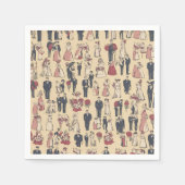 おもしろい結婚のナプキン スタンダードカクテルナプキン (正面)