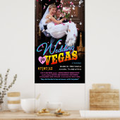 おもしろい結婚の映画ポスターカスタム写真テンプレート ポスター (キッチン)