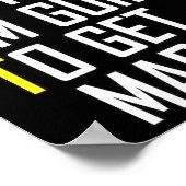 おもしろい結婚の皮肉な新郎新婦婚約結婚 ポスター (角)