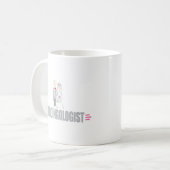 おもしろい結婚の コーヒーマグカップ (正面左)
