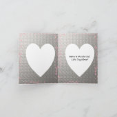 おもしろい結婚カード カード (内部)