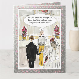 おもしろい結婚カード カード