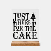 おもしろい結婚ケーキ アクリルサイン (正面)