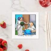 おもしろい結婚シャワーユーモア スタンダードカクテルナプキン (インサイチュ)