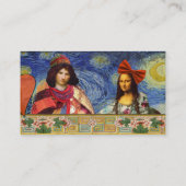 おもしろい結婚ズ座席表星の夜ファンタスティック プレイスカード (裏面)