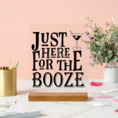 おもしろい結婚バー アクリルサイン (ウェディング)