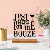 おもしろい結婚バー アクリルサイン (ウェディング)