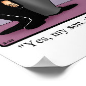 おもしろい結婚ユーモアのポスター ポスター (角)