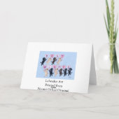 おもしろい結婚ラブラドール カード (裏面)