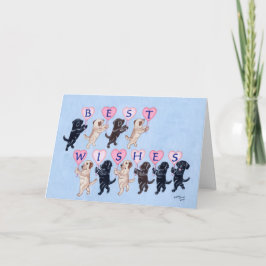 おもしろい結婚ラブラドール カード