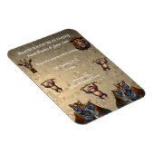 おもしろい結婚動物園 マグネット (右側)