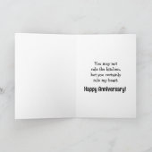 おもしろい結婚周年記念カード カード (内部)