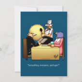 おもしろい結婚周年記念パーティの招待状 招待状 (正面)