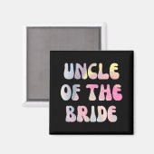 おもしろい結婚嫁の叔父 マグネット (正面/裏面)