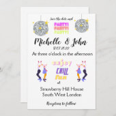 おもしろい結婚式招待状   招待状 (正面/裏面)