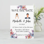 おもしろい結婚式招待状   招待状 (スタンド正面)