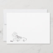 おもしろい結婚式招待状   招待状 (裏面)