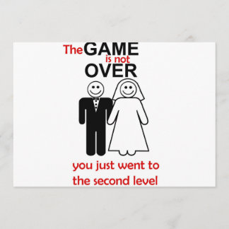 おもしろい結婚式招待状 招待状