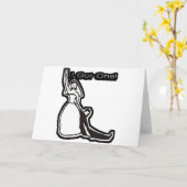 おもしろい結婚得の カード (黄色い花)