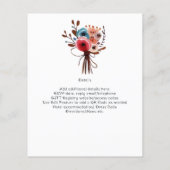 おもしろい結婚漫画新郎手描き (裏面)