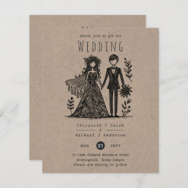 おもしろい結婚漫画新郎手描き