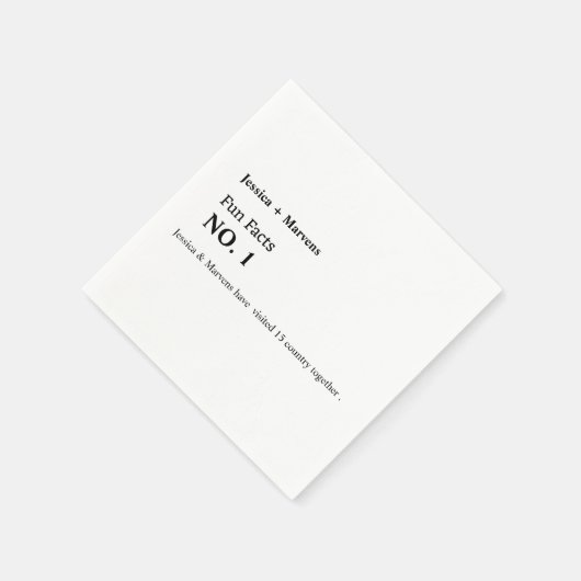 おもしろい結婚猫の，リハーサルのディナー，ブライダルシャワー スタンダードカクテルナプキン (角)