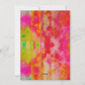 おもしろい絞り染めサンキューカード シーズンカード (裏面)