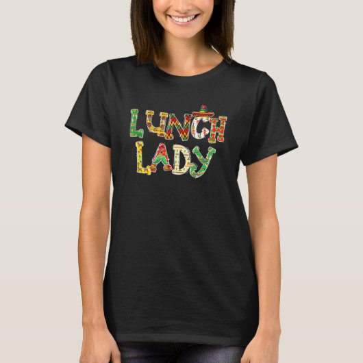 おもしろい給食のおばさん食堂の五月五日パーティー Tシャツ (正面)